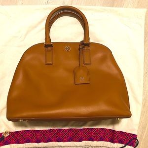 Tory Burch Robinson Open Dome Satchel